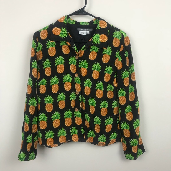 MAGGY L/ graphic buttondown - Picture 1 of 4